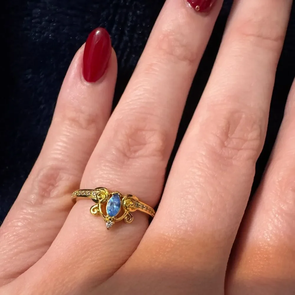 Disney Princess Cinderella Carriage Ring